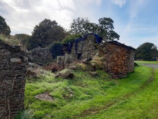 Ruinas de una casa rural en Galicia © CDN