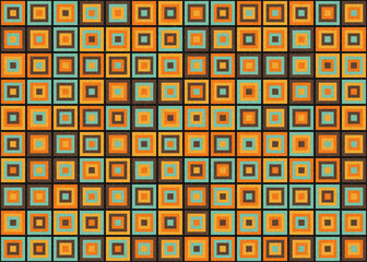 Abstract Geometric Pattern generative computational art illustration