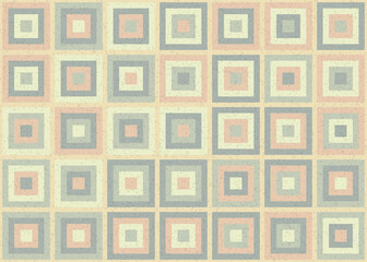 Abstract Geometric Pattern generative computational art illustration