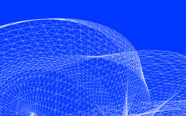 abstract geometric background vector 3d illustration 