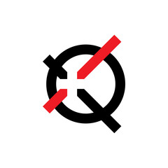 XO letter or OX letter logo design vector