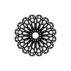 Unique Circle Ornament design vector