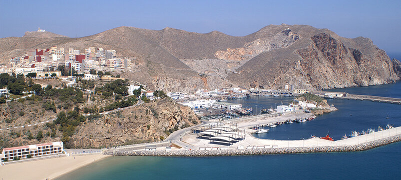 The tourist town of Al Hoceima in northern Morocco