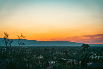 Sunrise in Palm Springs