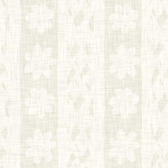 Light gray tonal linen texture. Soft furnishing light burlap cover. Neutral beach wedding background. Coastal cottage fabric textile with irregular woven style. High quality raster jpg swatch.