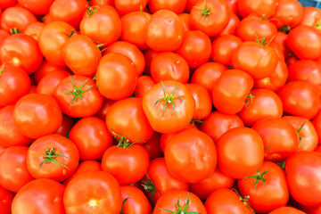 市場に並ぶ新鮮なフルーツ