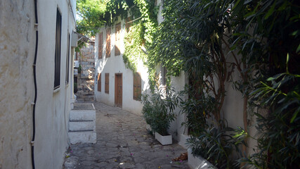 Exterior of downtown Marmaris, Turkey.