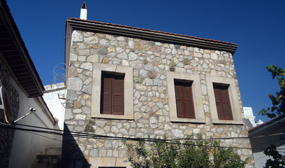 Exterior of downtown Marmaris, Turkey.