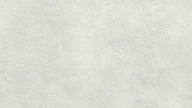 Texture of an old white concrete wall, modern design of decorative plaster, seamless background, animation loopable stock video