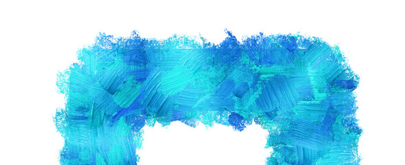Hand painted square oil painting. Abstract art background. The oil painting is on canvas. Colored...