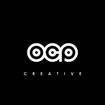 OCP Letter Initial Logo Design Template Vector Illustration