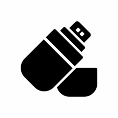 Flash Disk Icon Design Vector Template Illustration Sign And Symbol
