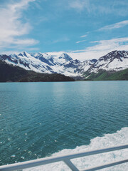lake in the mountains