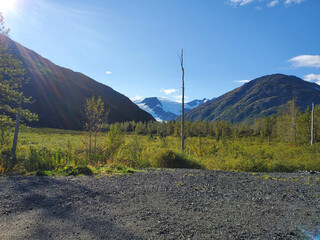 autumn in the mountains