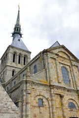 Fototapeta na wymiar Mont Saint Michel, beautiful Normandy