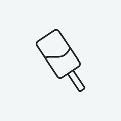  Ice-cream vector icon illustration sign