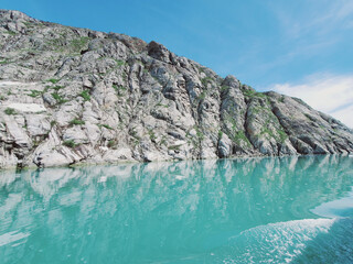 lake in the mountains