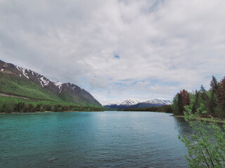 lake in the mountains