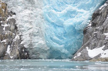 ice and water
