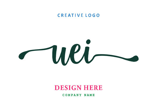 UEI lettering logo is simple, easy to understand and authoritative