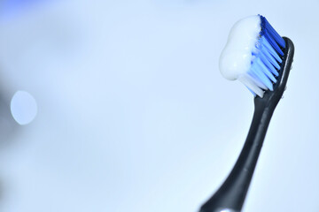 Fototapeta na wymiar 치아관리 칫솔 욕실 깨끗한 위생 양치질