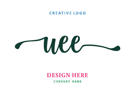 UEE lettering logo is simple, easy to understand and authoritative