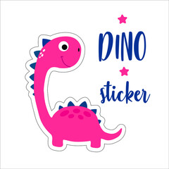 birthday card with dinosaur