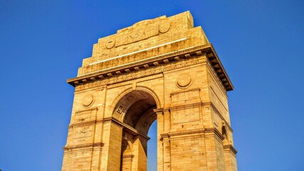 India Gate in vibrant colors