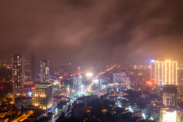 Obraz premium BAC NINH CITY AC NINH VIEWS , Bac Ninh city seen from above ,city, bac ninh 