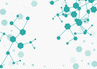 Medicine Chemical Structure Vector Transparent