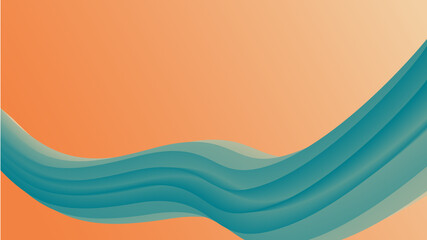 abstract background with waves