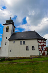 Kirche Breungeshain im Stadtteil von Schotten im Vogelsbergkreis / Hessen