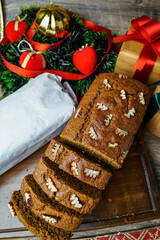 donas, galletas y pasteles peruanos decorados para navidad 