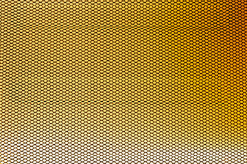 golden yellow steel grating background