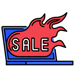 hot deal icon