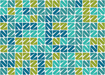 Abstract Geometric Pattern generative computational art illustration