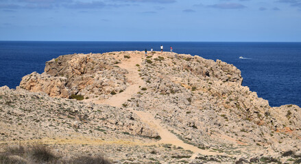 Fototapeta na wymiar Bahia de Fornell, Menorca España 