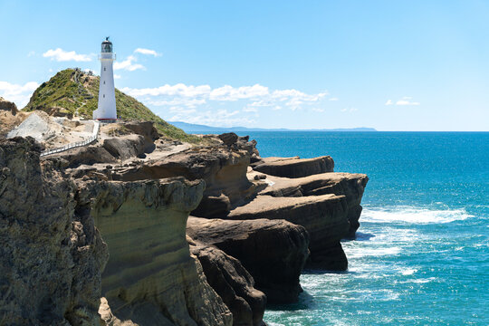 Castle Point, Lighthouse, New Zealand
