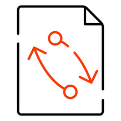 Vector design of file exchange