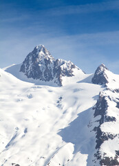 Naklejka premium Les chapieux -aiguilles des glaciers