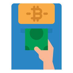 atm flat icon
