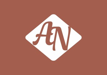 Unique shape of AN initial letter