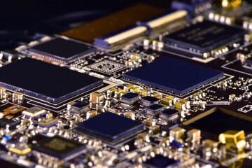 Installation of electronic components of modern gadgets