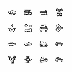 hand drawn Icons - Doodles, vector
