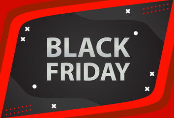 black friday background template design with red color. designs for banners and covers.