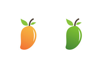 Mango logo template design vector , icon illustration