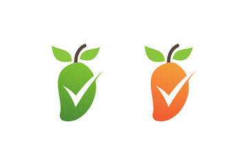 Mango logo template design vector , icon illustration