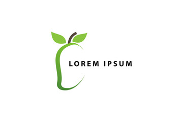 Mango logo template design vector , icon illustration