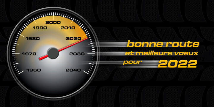 Voeux compteur vitesse 2022