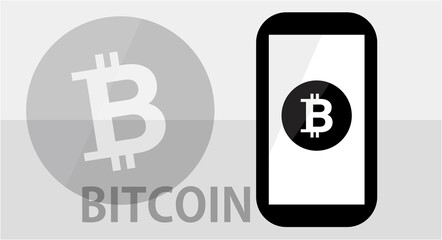 Bitcoin simple black